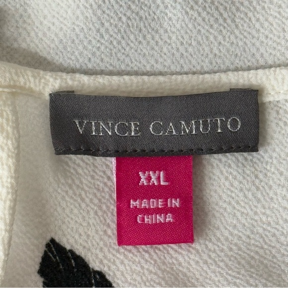 Vince Camuto Floral Print Blouse. Size XXL - Picture 6 of 9